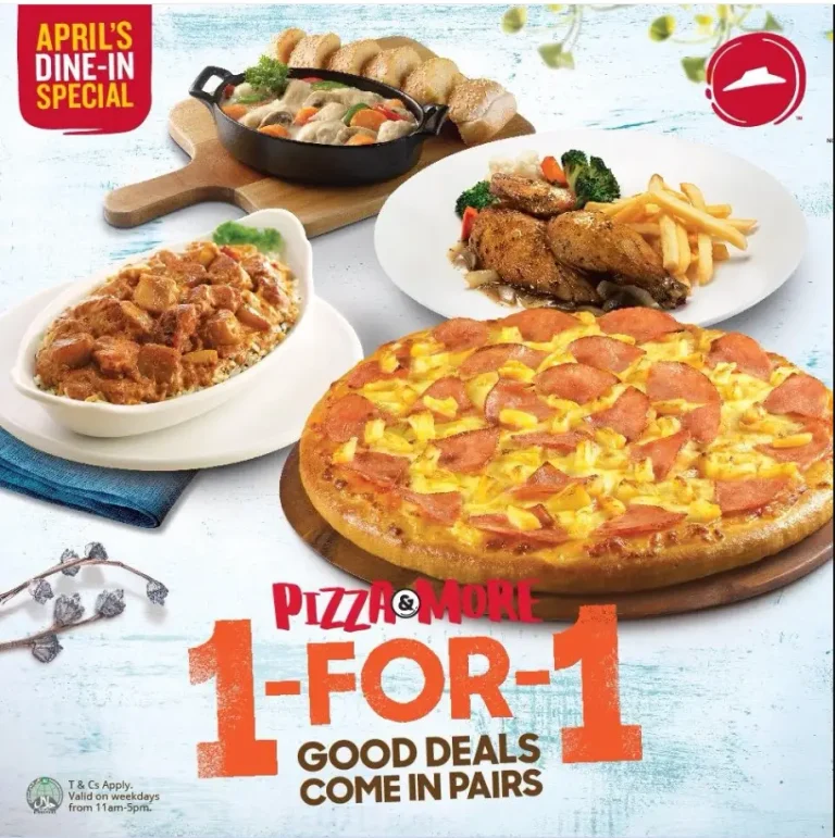 PIZZA HUT MENU SINGAPORE PRICES 2024