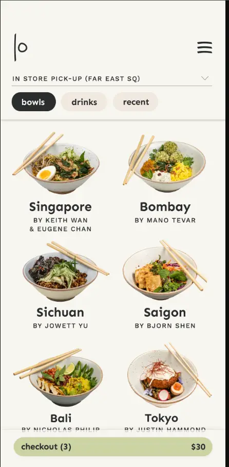 Bamboo Bowls Singapore