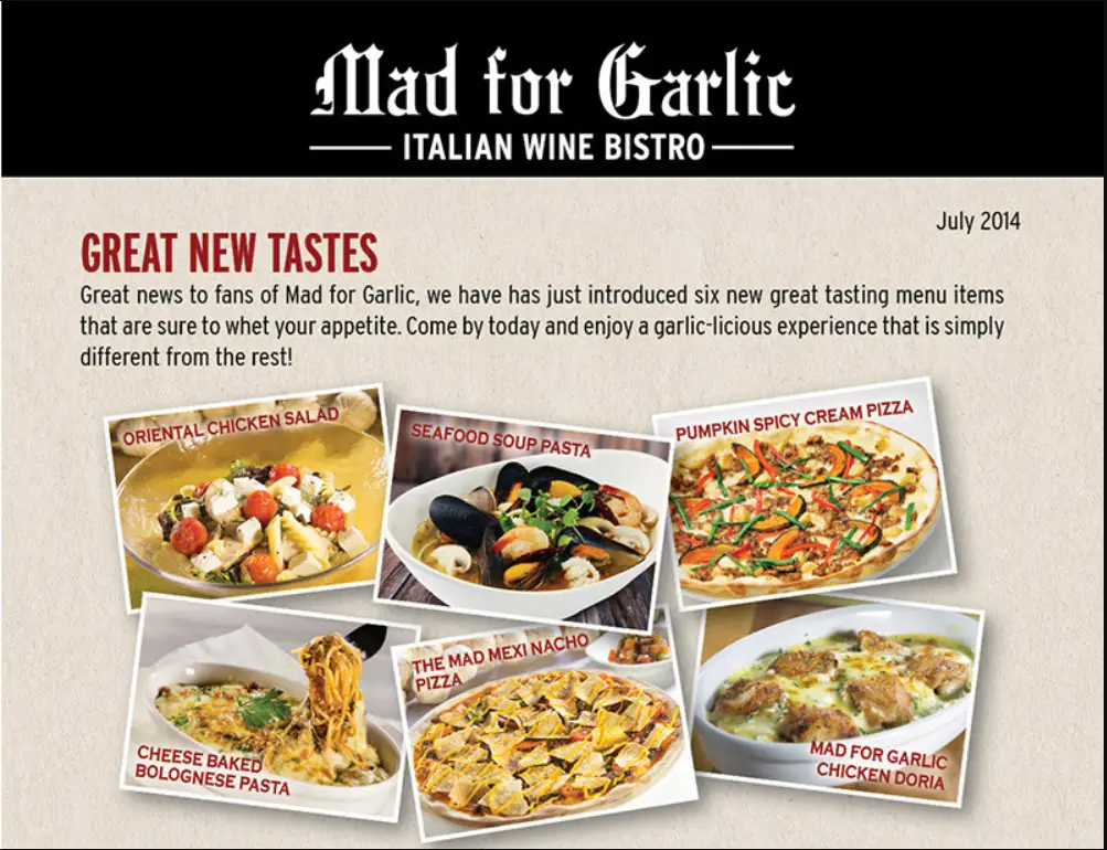 MAD FOR GARLIC SINGAPORE